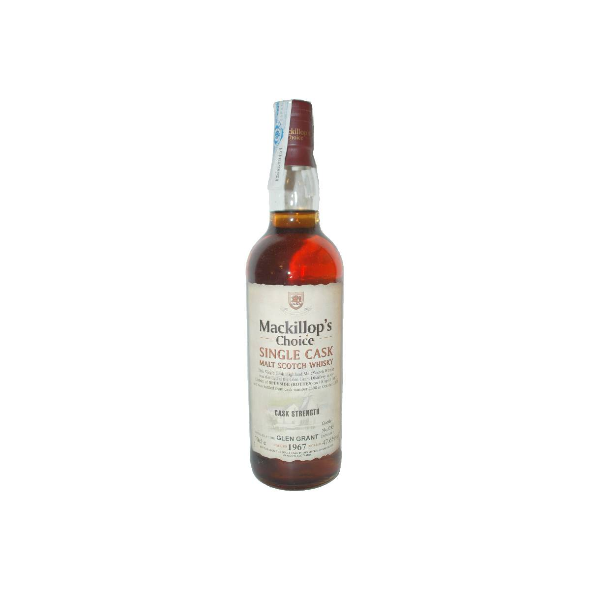 Glen Grant Single Cask 1967 33 Years Single Malt Whisky