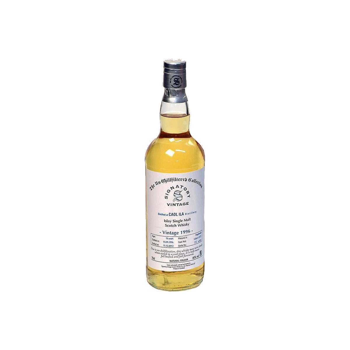 Caol Ila The Un-Chillfiltered Collection 1996 16 Years Single Malt Whisky