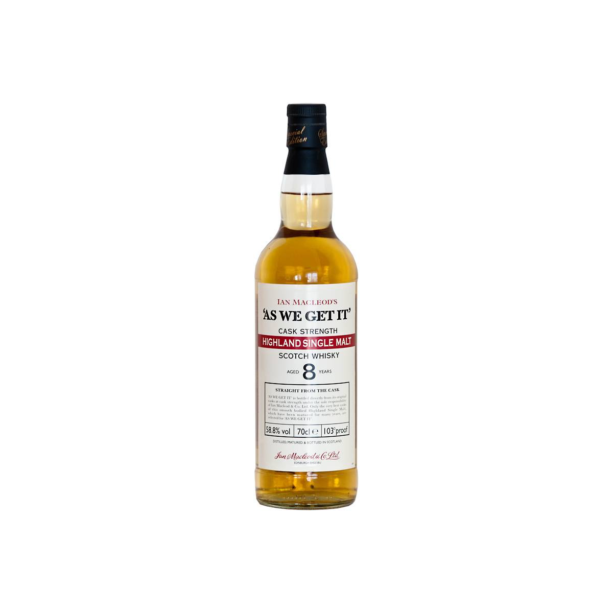 Ian Macleod 8 Years Single Malt Whisky