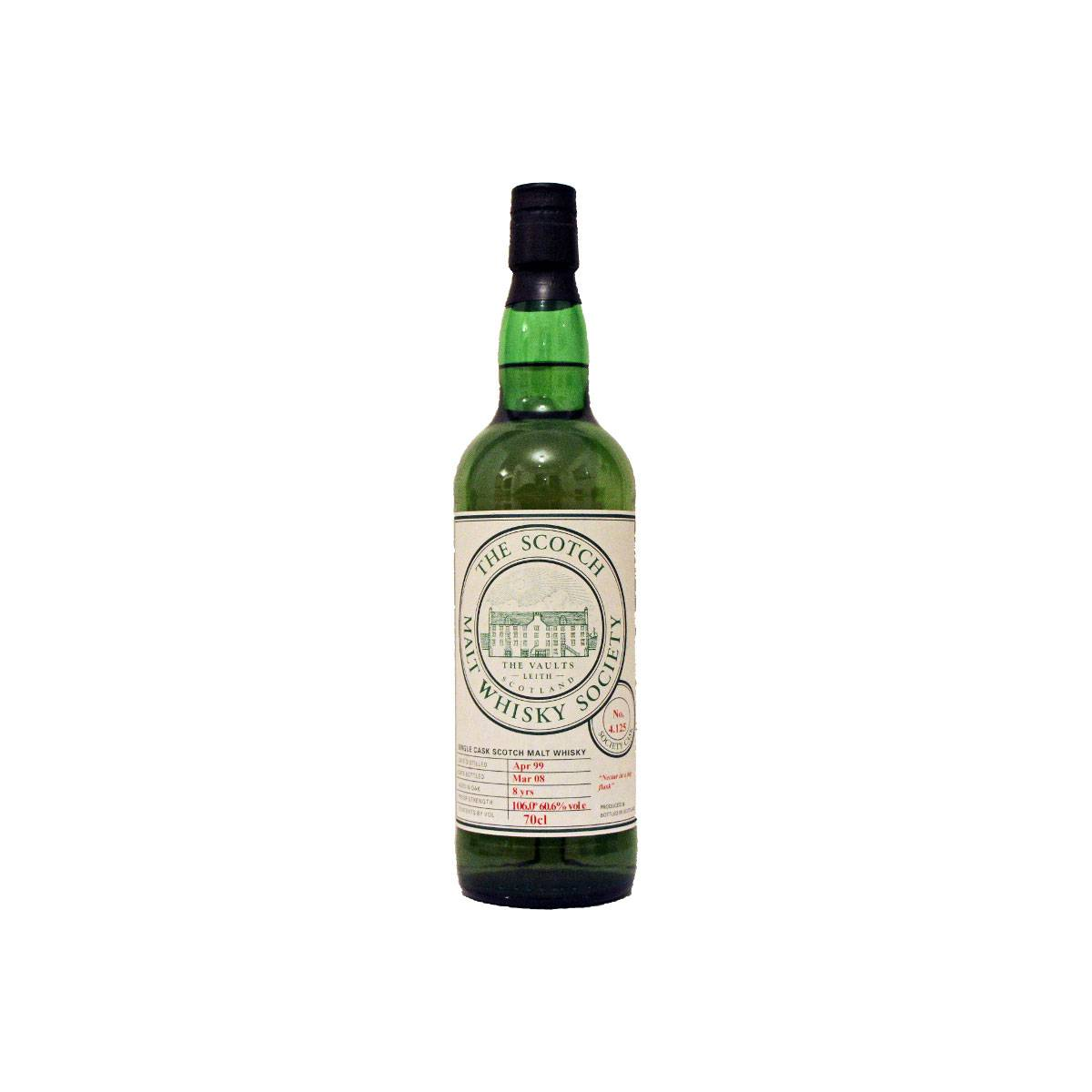 The Scotch Malt Whisky Society 1999 8 Years Single Malt Whisky