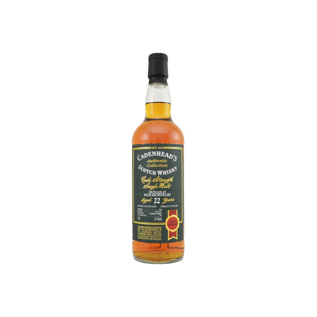Balblair Authentic Collection 1990 22 Years Single Malt Whisky