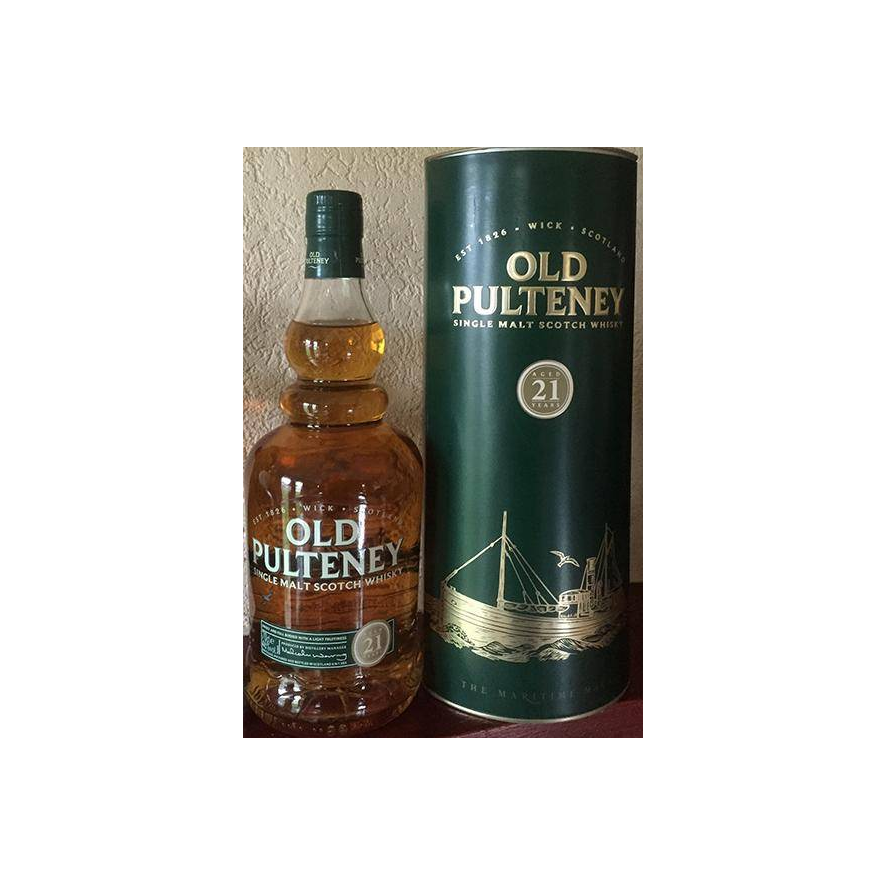 Old Pulteney 21 Years Single Malt Whisky 2