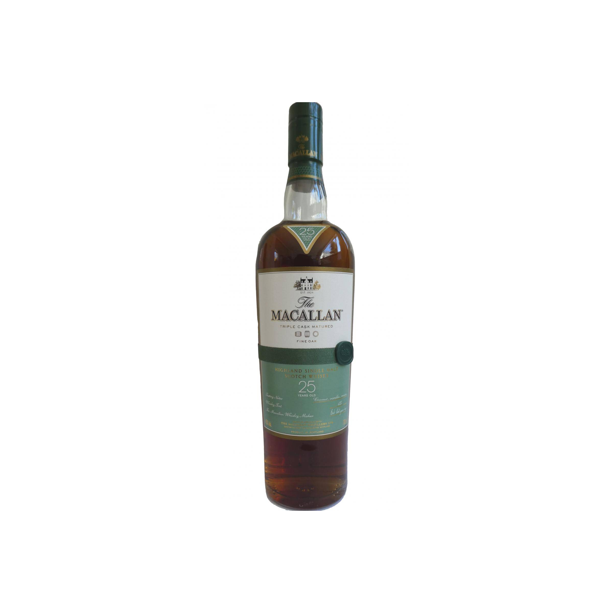 The Macallan 25 Years Single Malt Whisky