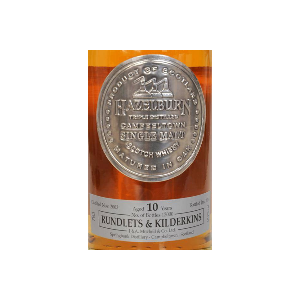 Hazelburn 2003 10 Years Single Malt Whisky 3