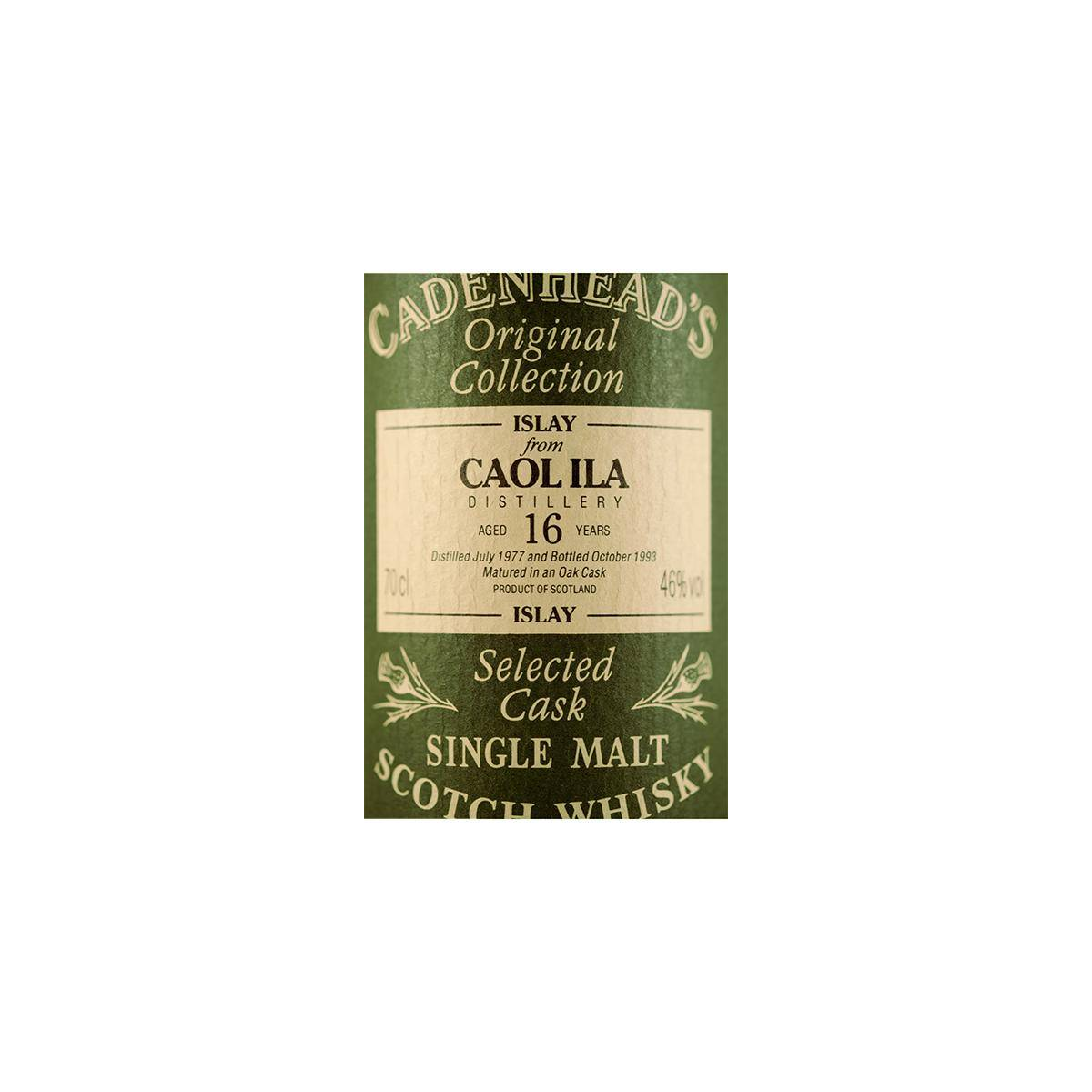 Caol Ila 1977 16 Years Single Malt Whisky 2