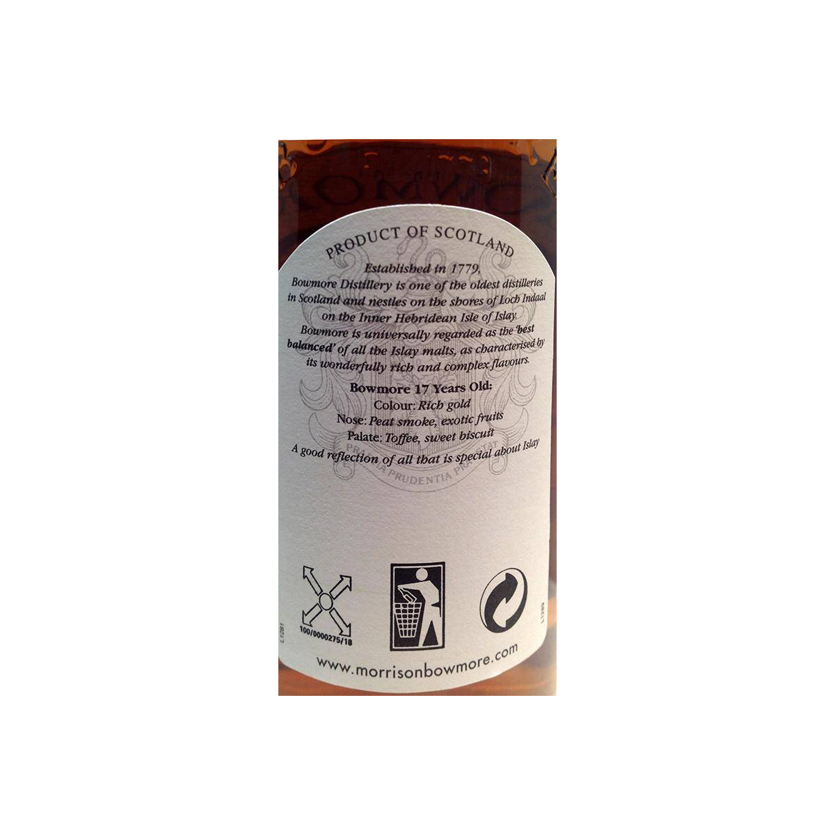 Bowmore 17 Years Single Malt Whisky 3