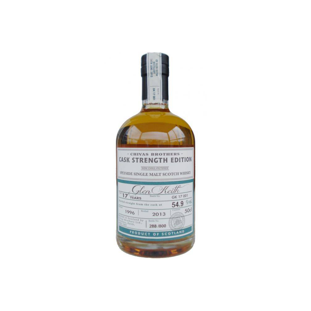 Glen Keith 1996 17 Years Single Malt Whisky
