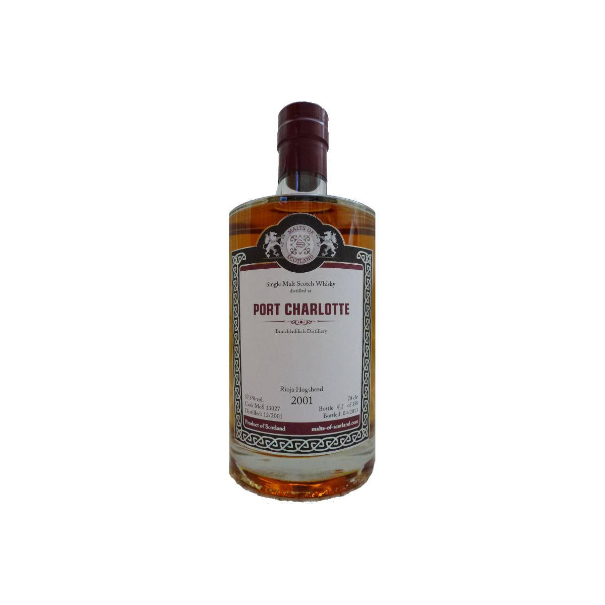 Bruichladdich 2001 11 Years Single Malt Whisky