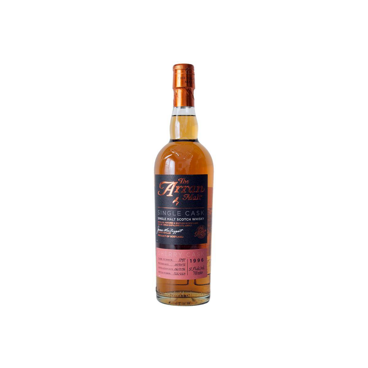 Arran Sherry Cask 1996 15 Years Single Malt Whisky