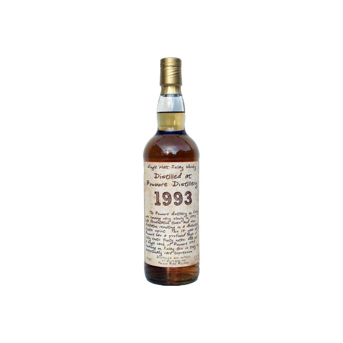 Bowmore 1993 17 Years Single Malt Whisky