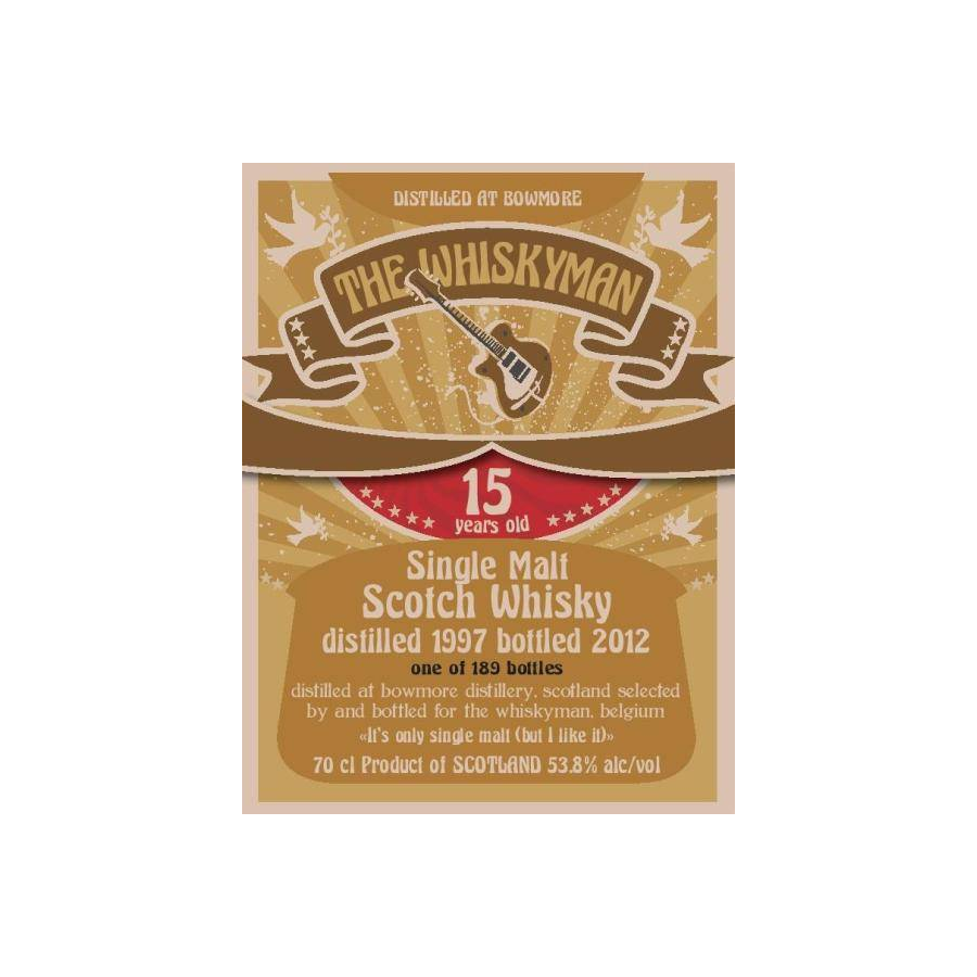 Bowmore 1997 15 Years Single Malt Whisky 3