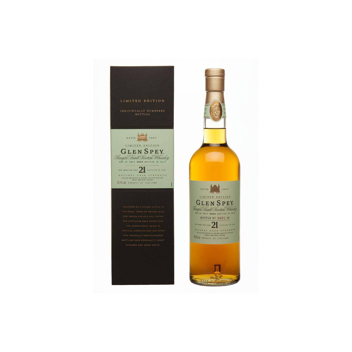 Glen Spey 1989 21 Years Single Malt Whisky 2