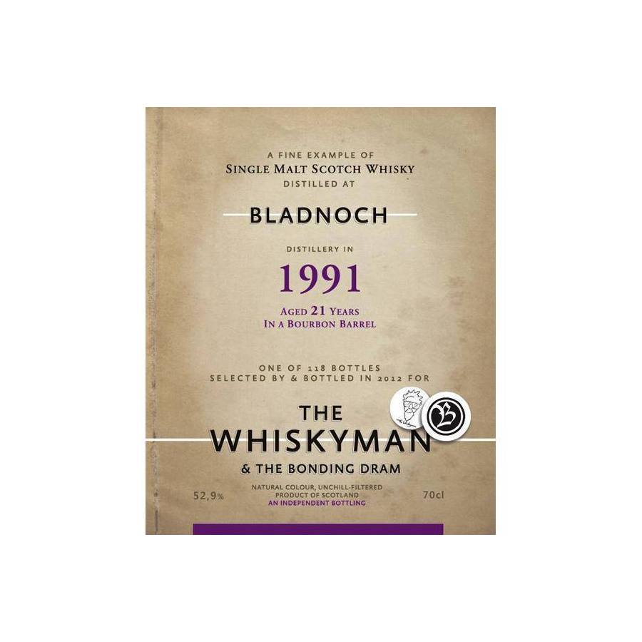 Bladnoch 1991 21 Years Single Malt Whisky 2
