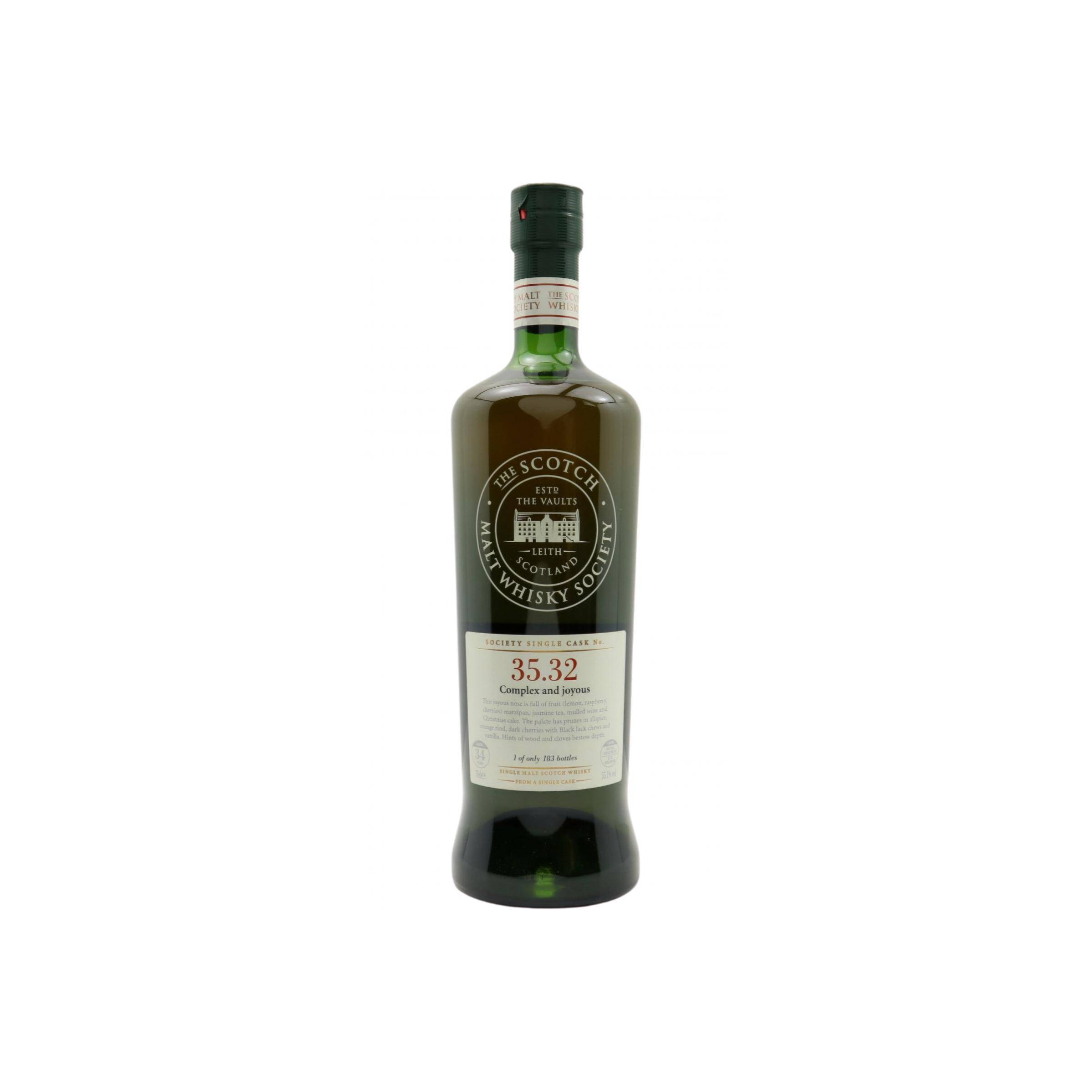 The Scotch Malt Whisky Society 1975 34 Years Single Malt Whisky