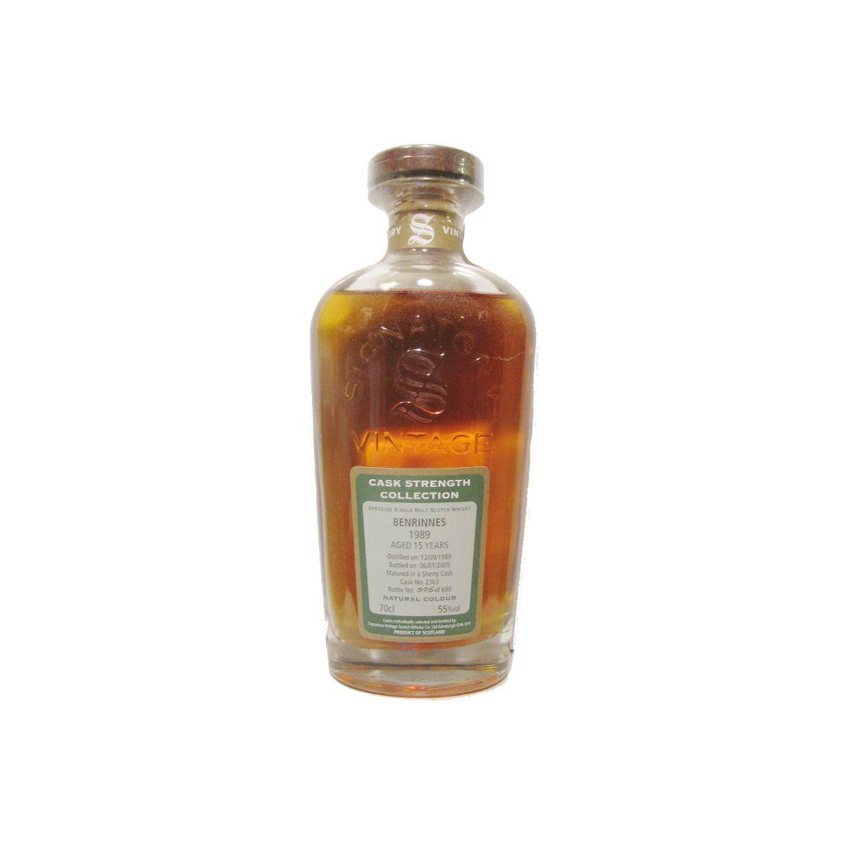 Benrinnes Cask Strength Collection 1989 15 Years Single Malt Whisky