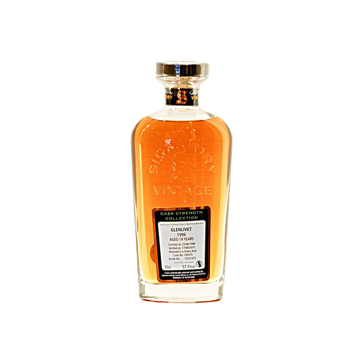 The Glenlivet Cask Strength Collection 1996 14 Years Single Malt Whisky