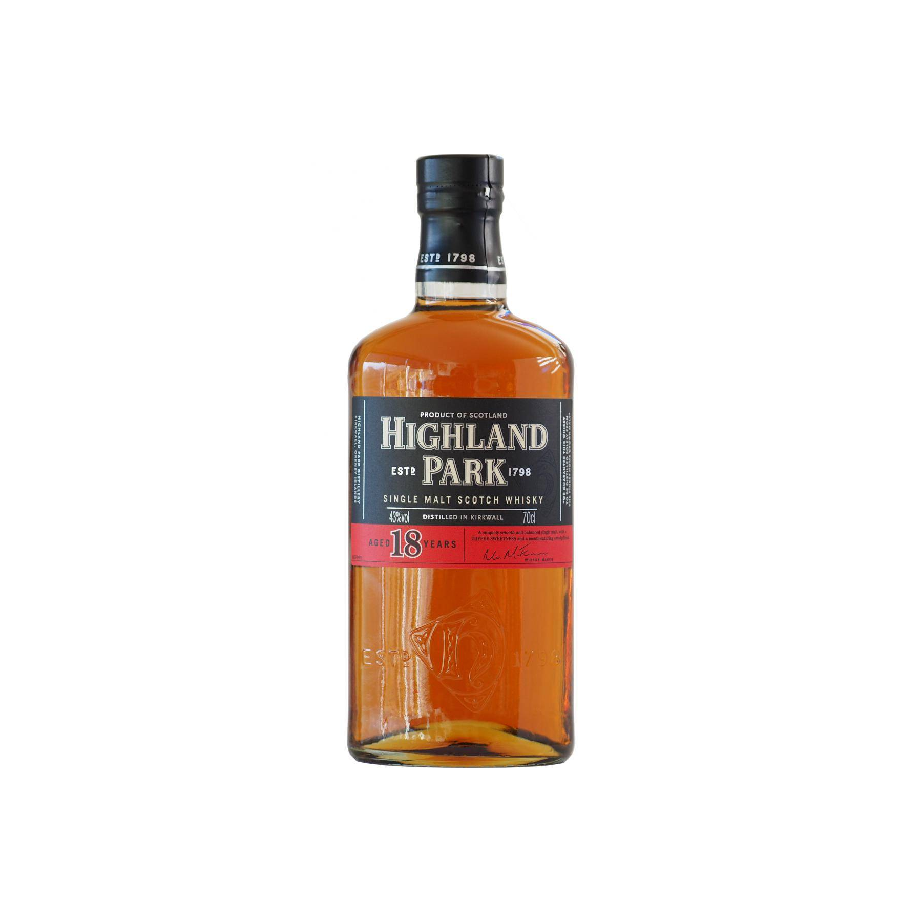 Highland Park 18 Years Single Malt Whisky
