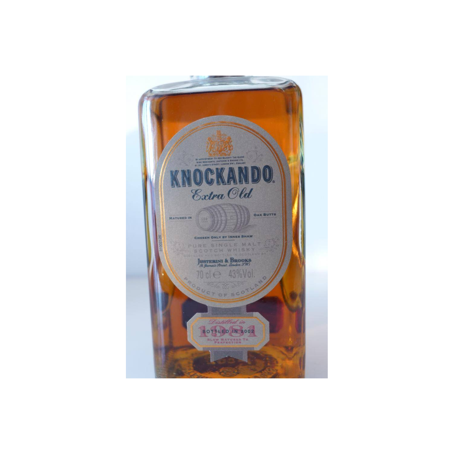 Knockando 1981 21 Years Single Malt Whisky 3