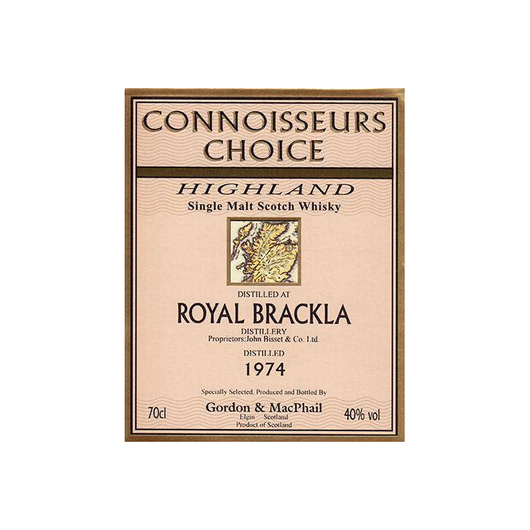 Royal Brackla Connoisseurs Choice 1974 27 Years Single Malt Whisky 3