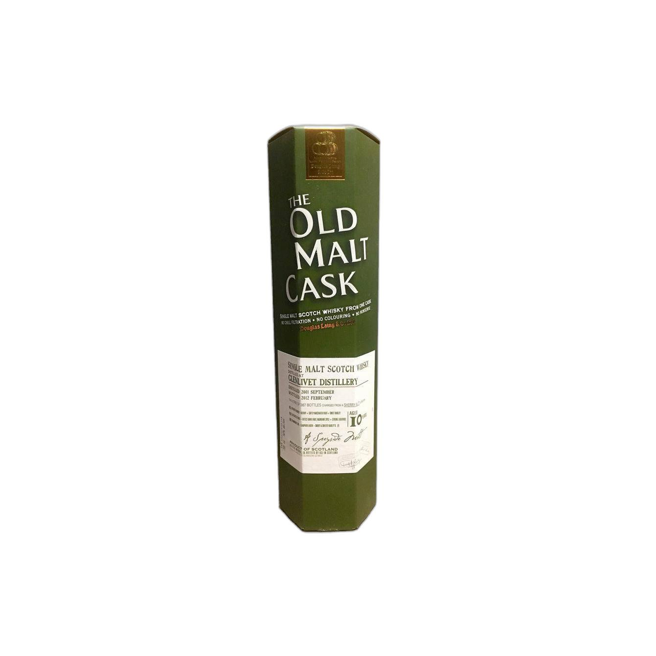 The Glenlivet Old Malt Cask 2001 10 Years Single Malt Whisky 2