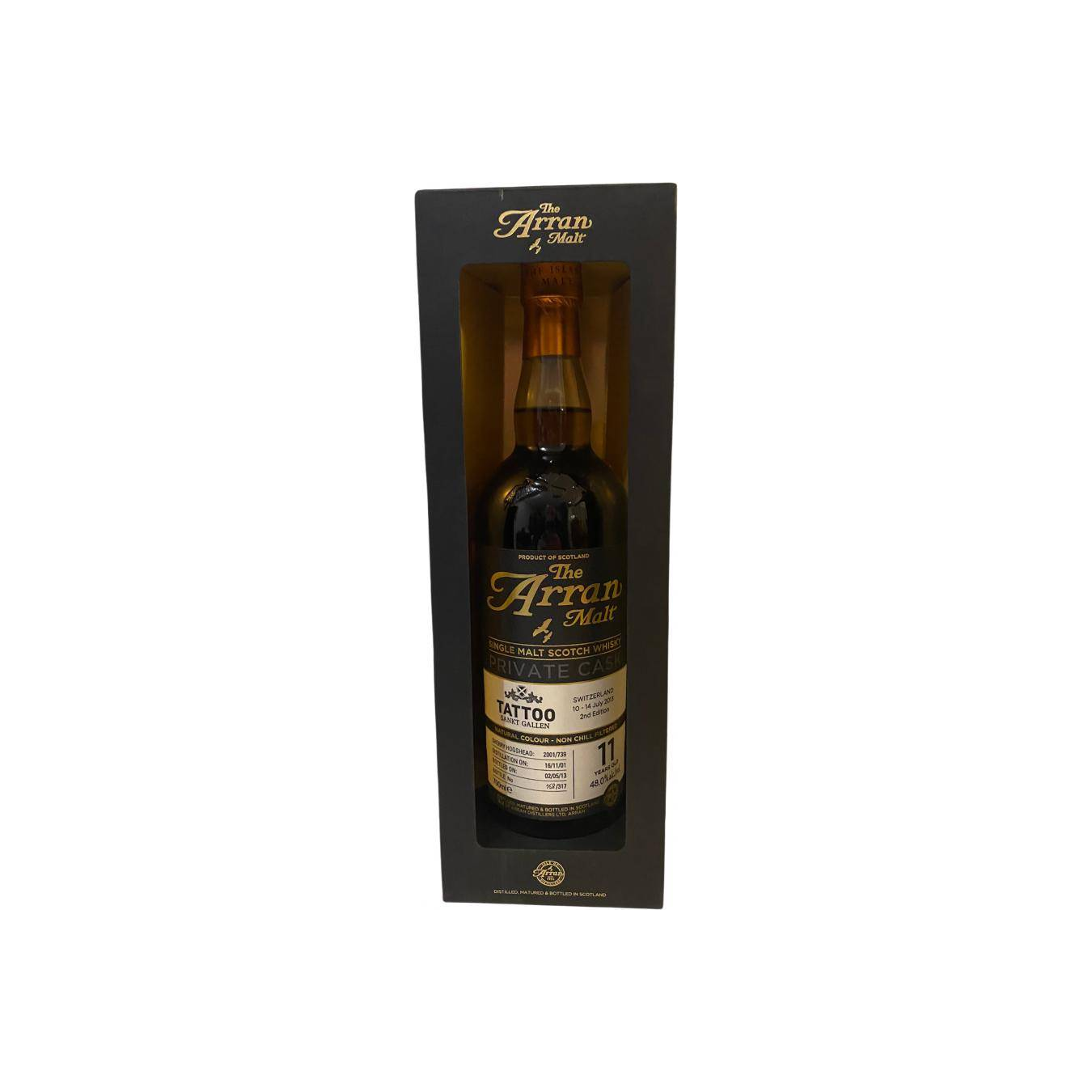 Arran Private Cask 2001 11 Years Single Malt Whisky 2