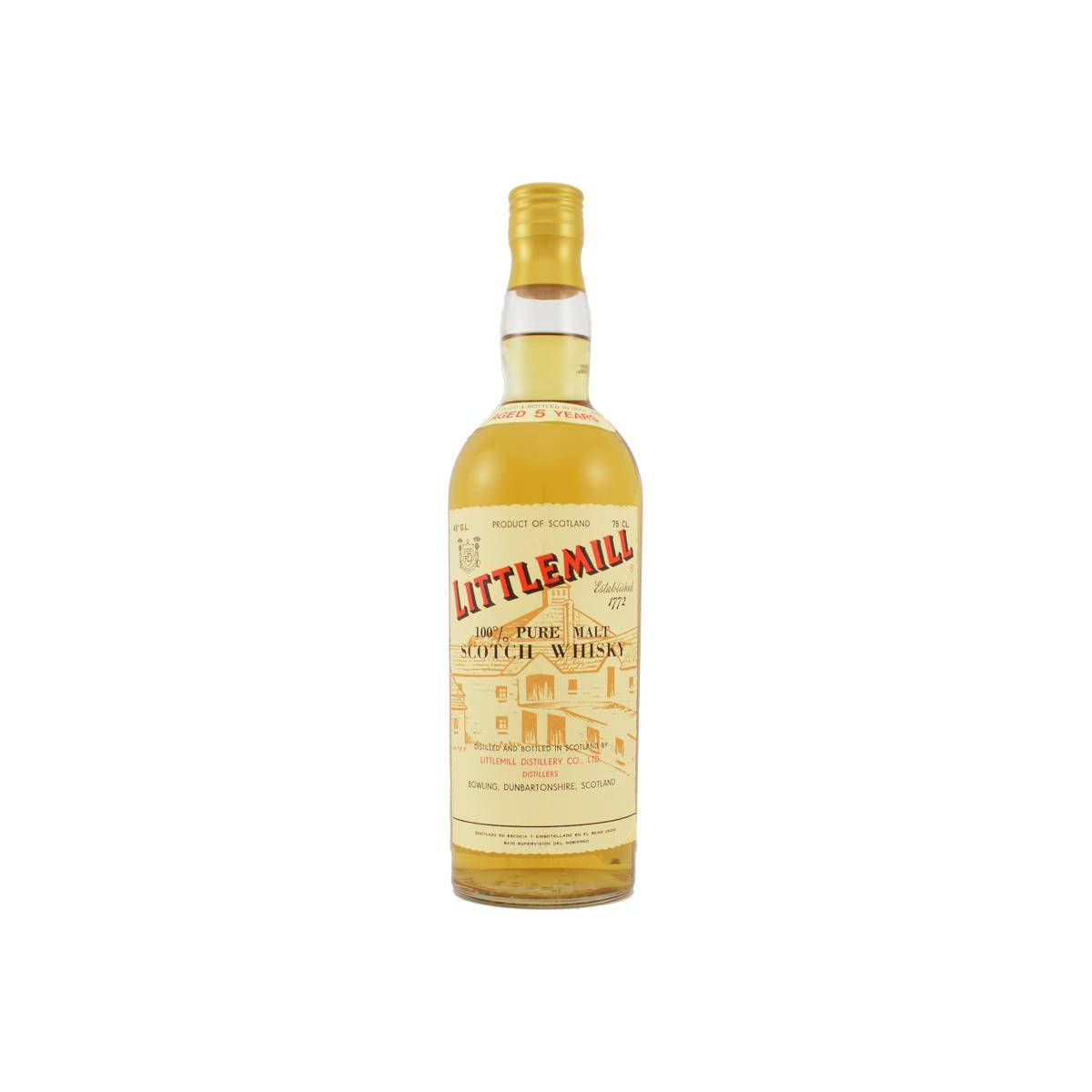Littlemill 5 Years Single Malt Whisky