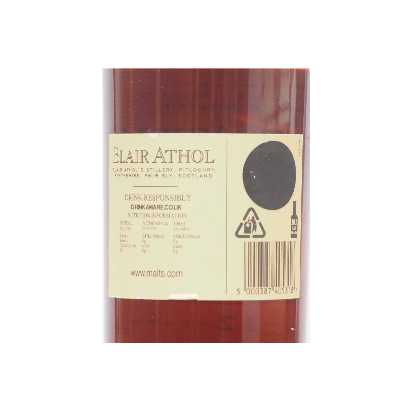 Blair Athol 12 Years Single Malt Whisky 3