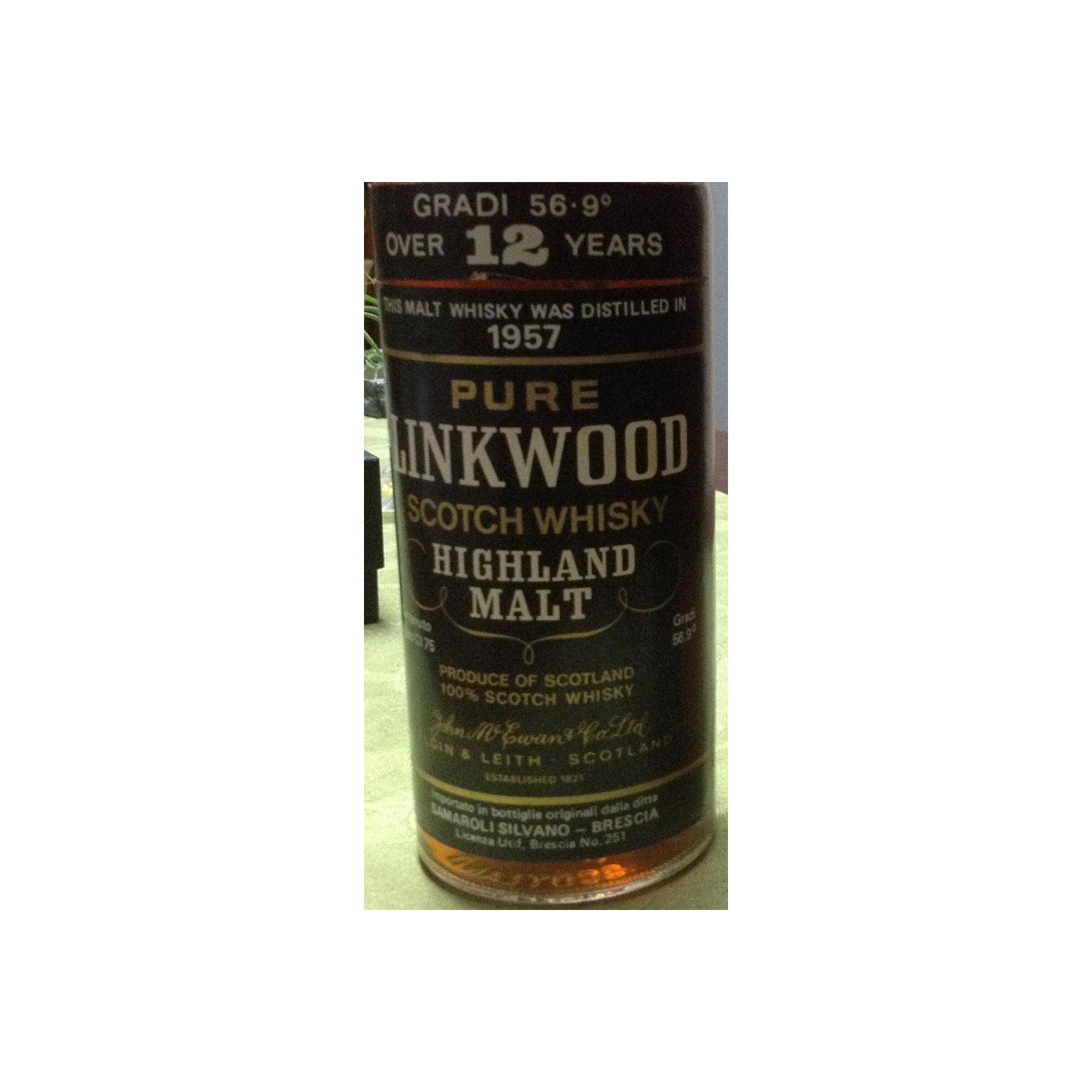 Linkwood 1957 12 Years Single Malt Whisky 2