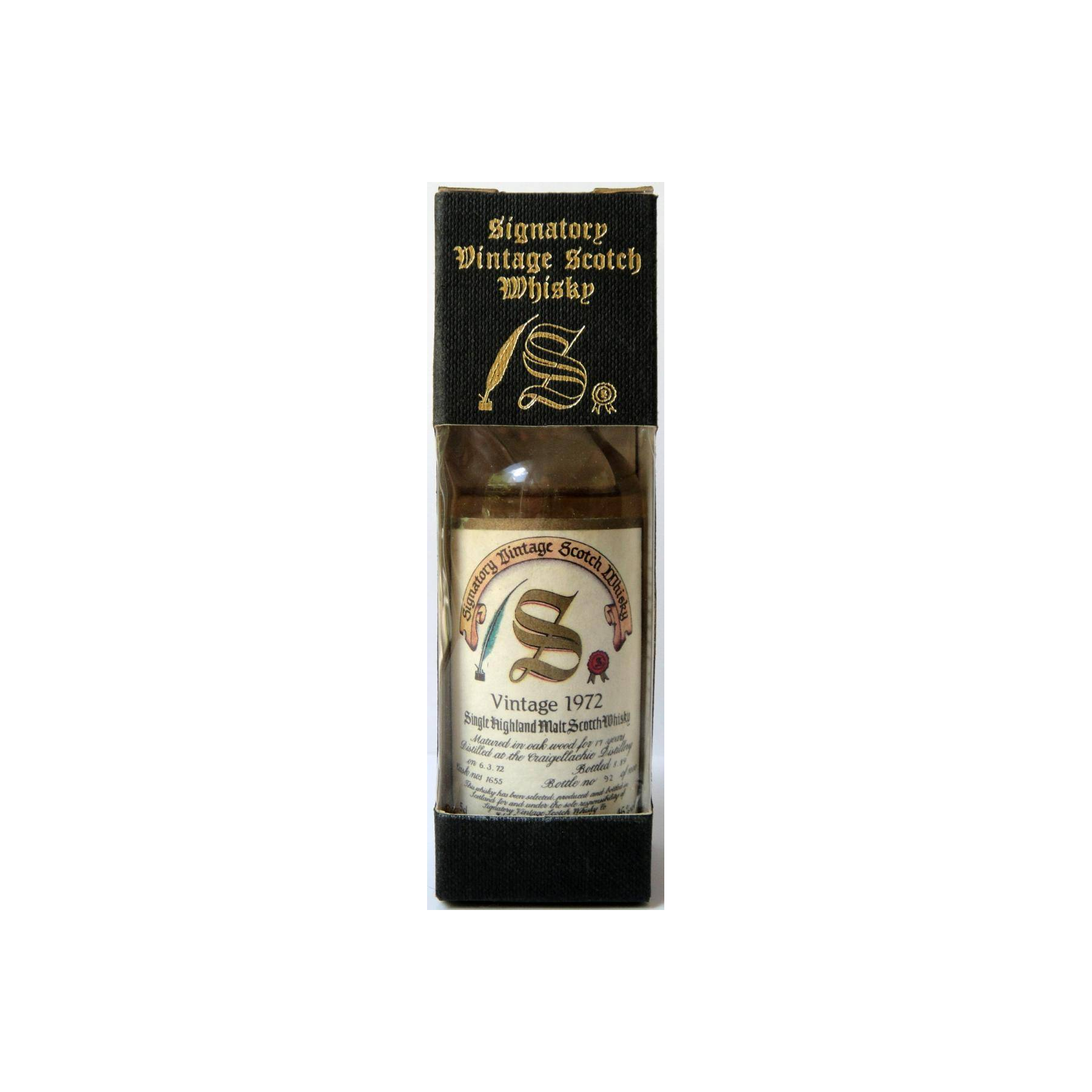 Craigellachie 1972 17 Years Single Malt Whisky 3