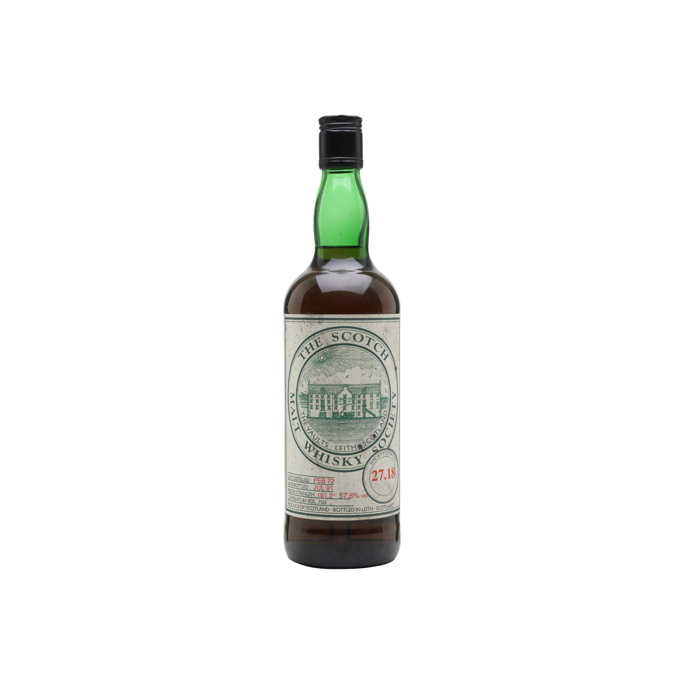 The Scotch Malt Whisky Society 1972 19 Years Single Malt Whisky
