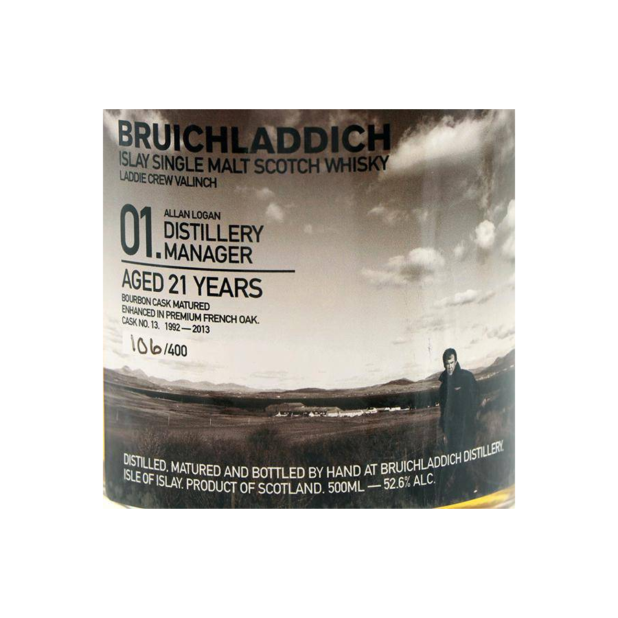 Bruichladdich 1992 21 Years Single Malt Whisky 2