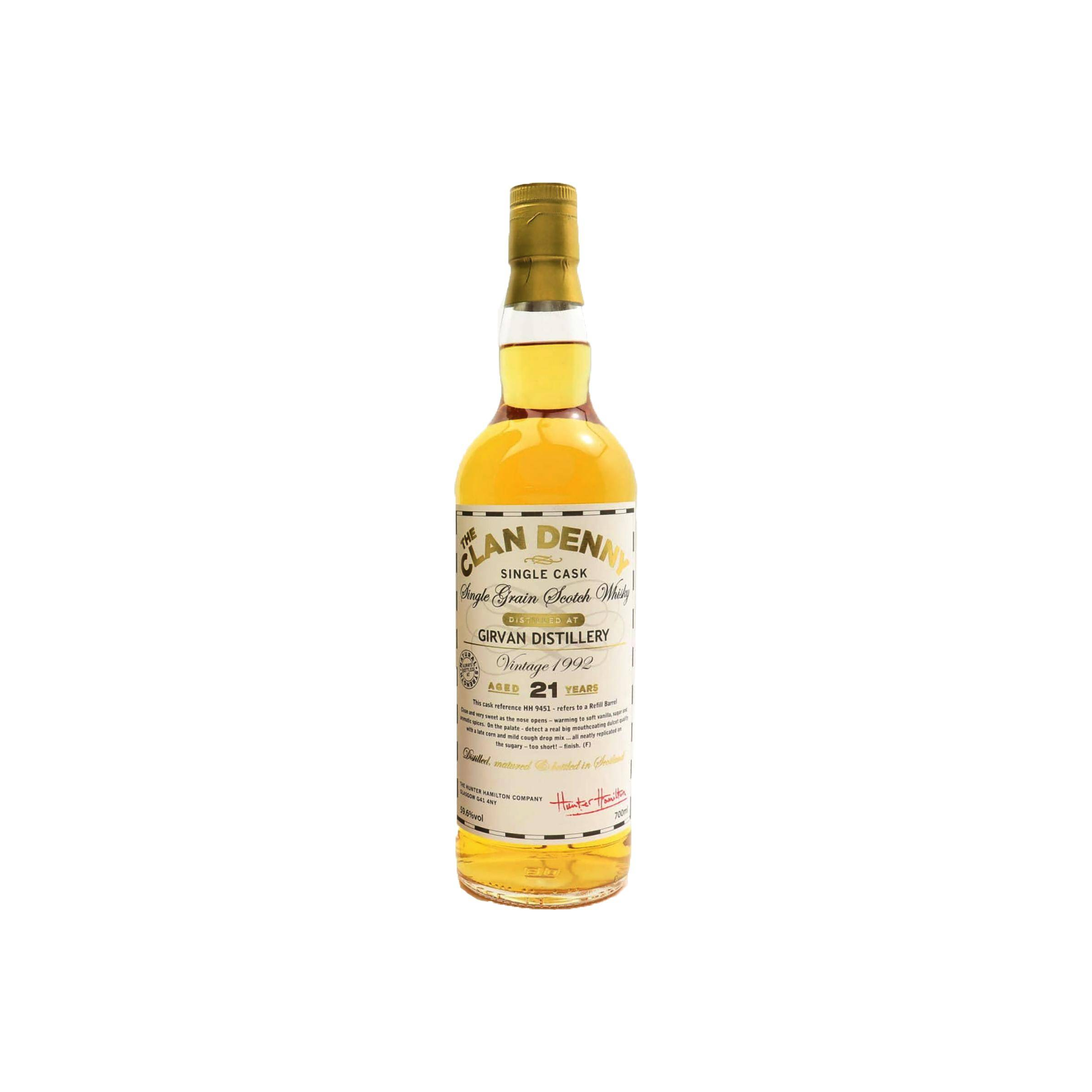 Girvan 1992 21 Years Single Grain Whisky