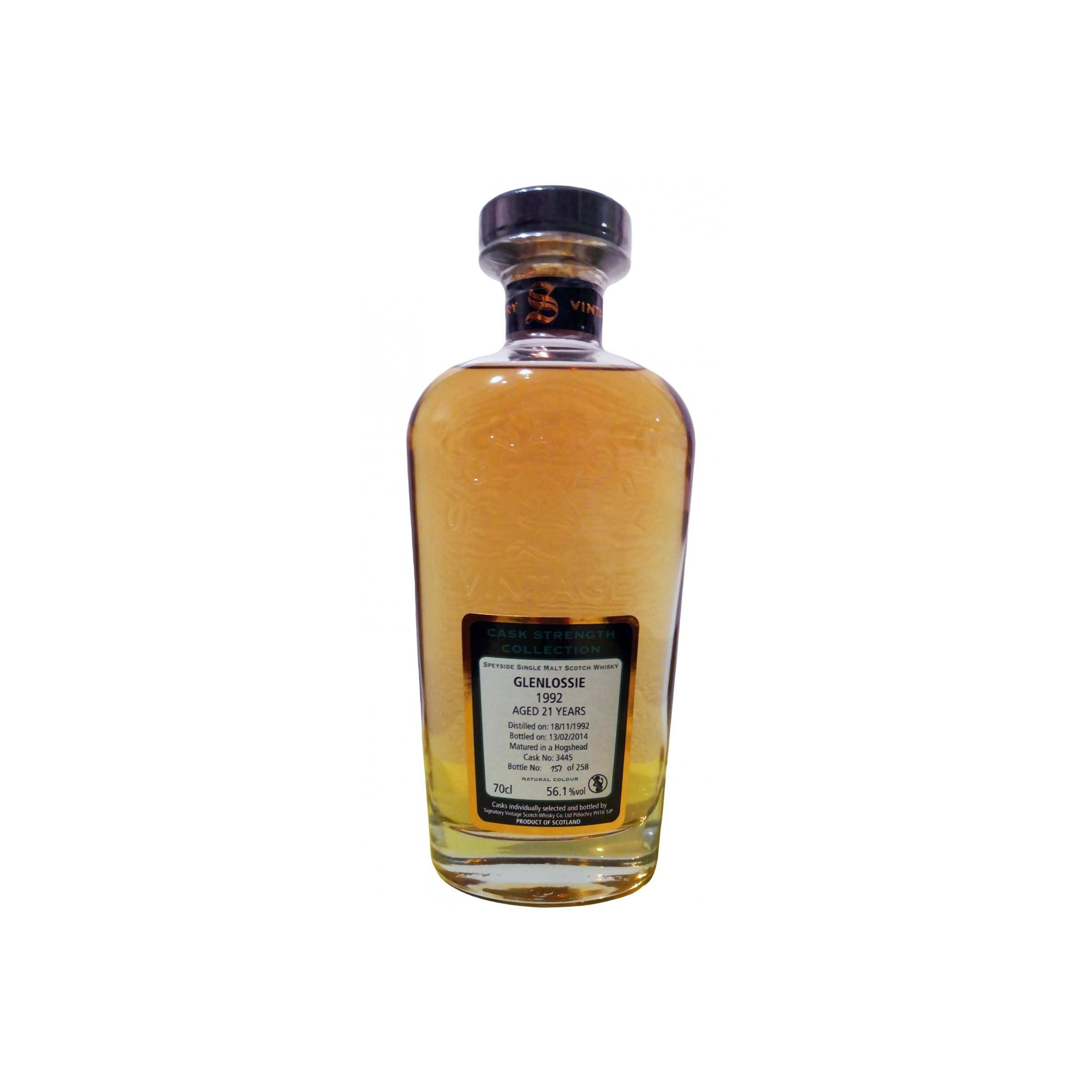 Glenlossie Cask Strength Collection 1992 21 Years Single Malt Whisky