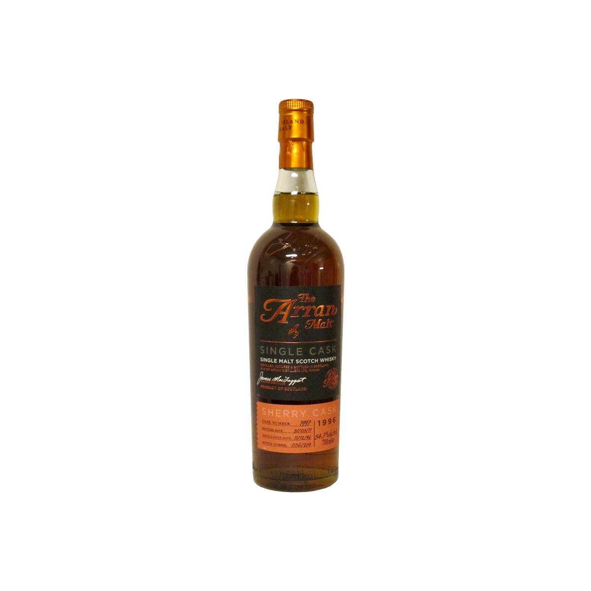Arran Single Cask 1996 14 Years Single Malt Whisky