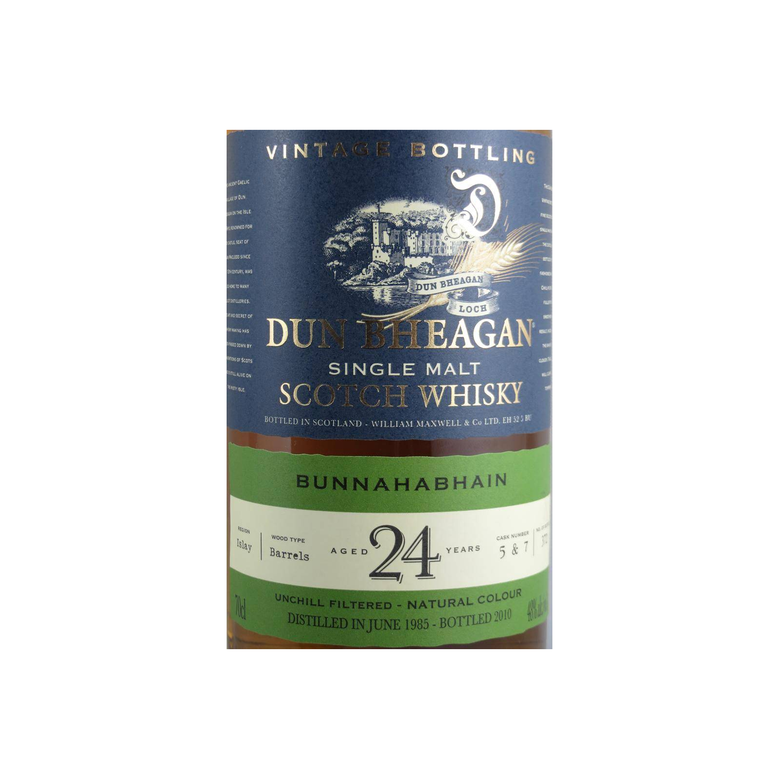 Bunnahabhain 1985 24 Years Single Malt Whisky 3