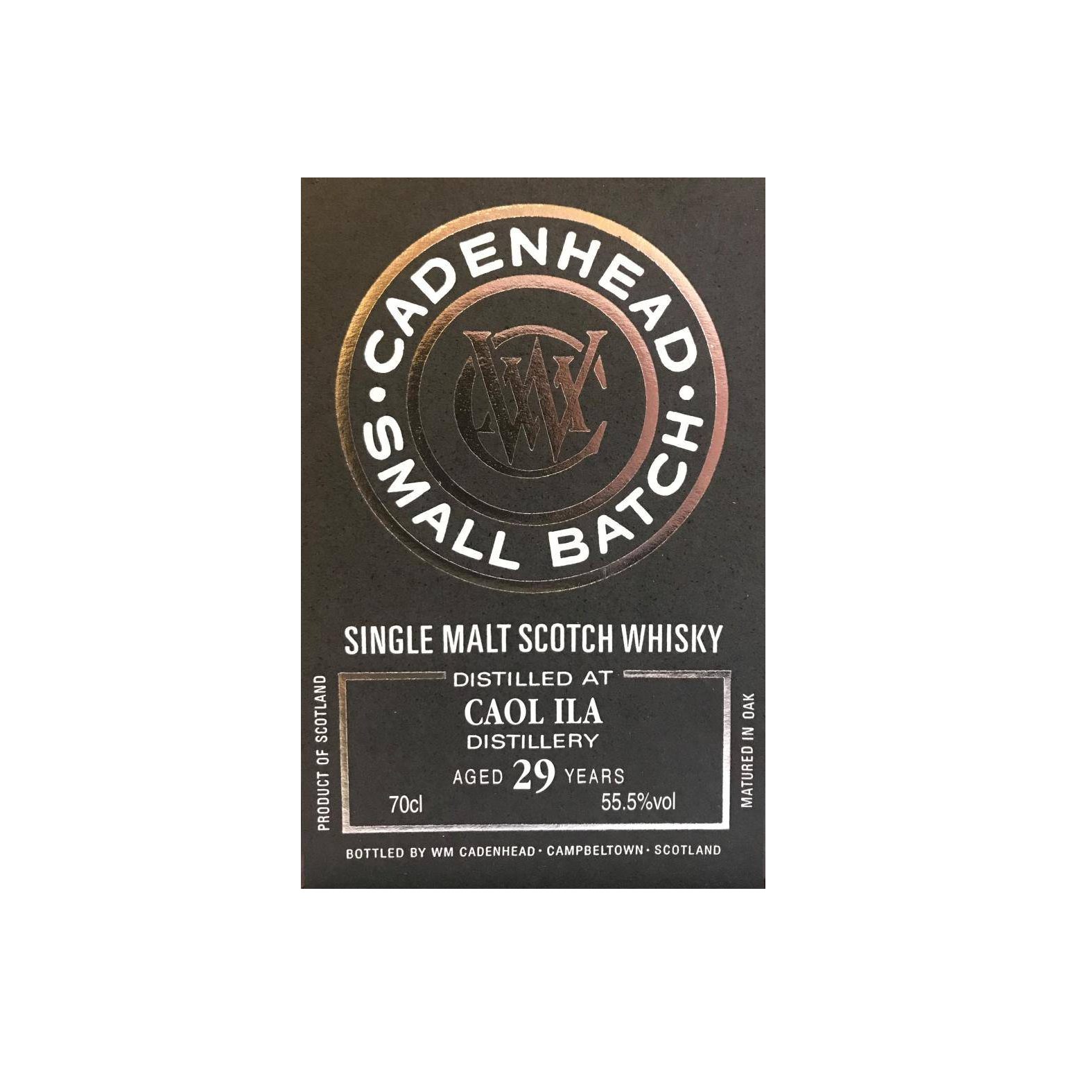 Caol Ila Small Batch 1984 29 Years Single Malt Whisky 2