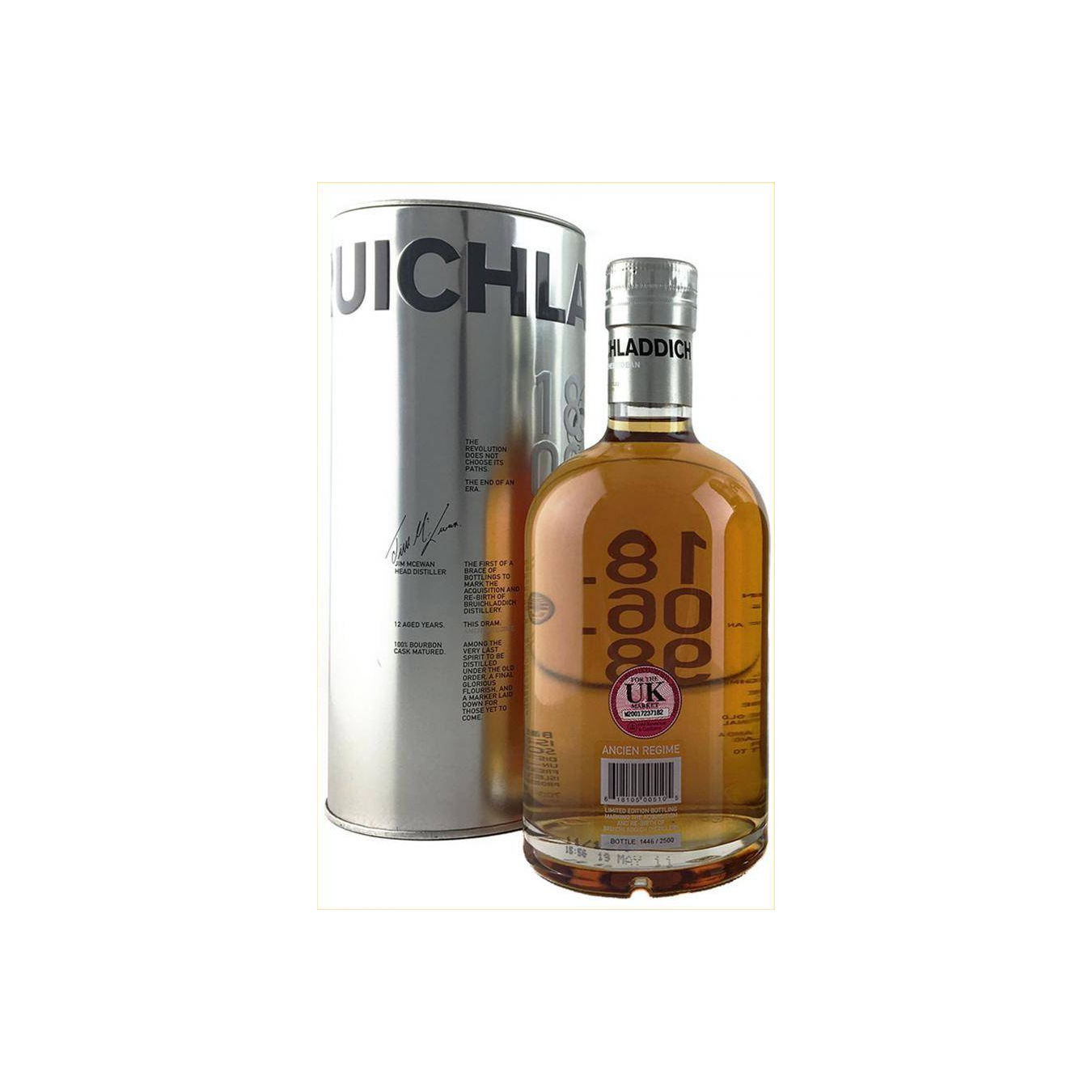 Bruichladdich 1998 12 Years Single Malt Whisky 3