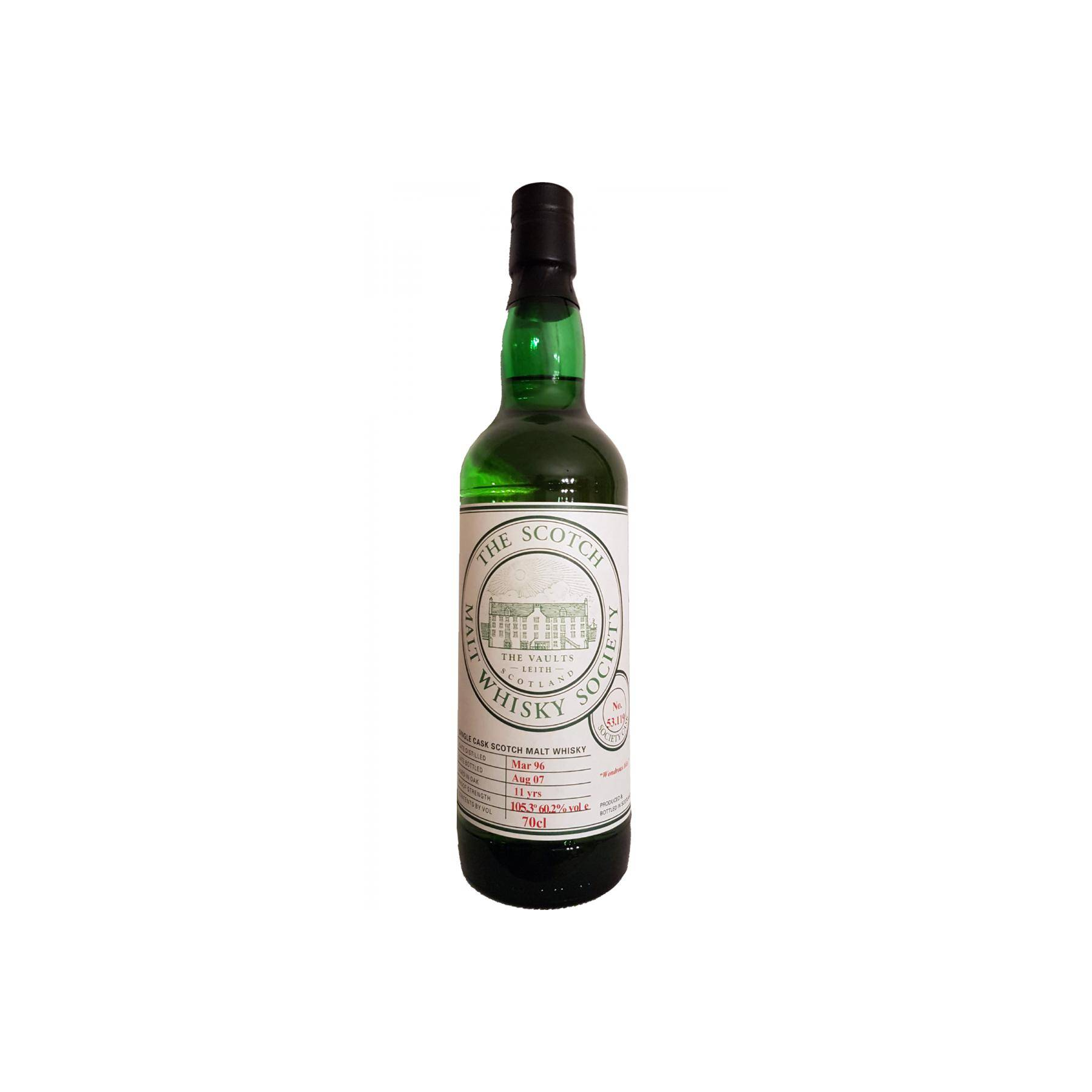 The Scotch Malt Whisky Society 1996 11 Years Single Malt Whisky