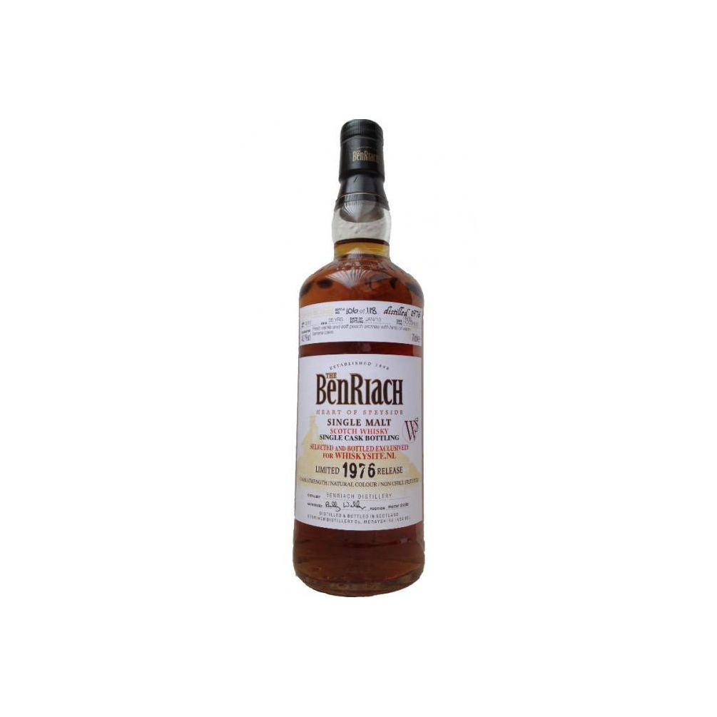 BenRiach Individual Cask Bottling 1976 36 Years Single Malt Whisky