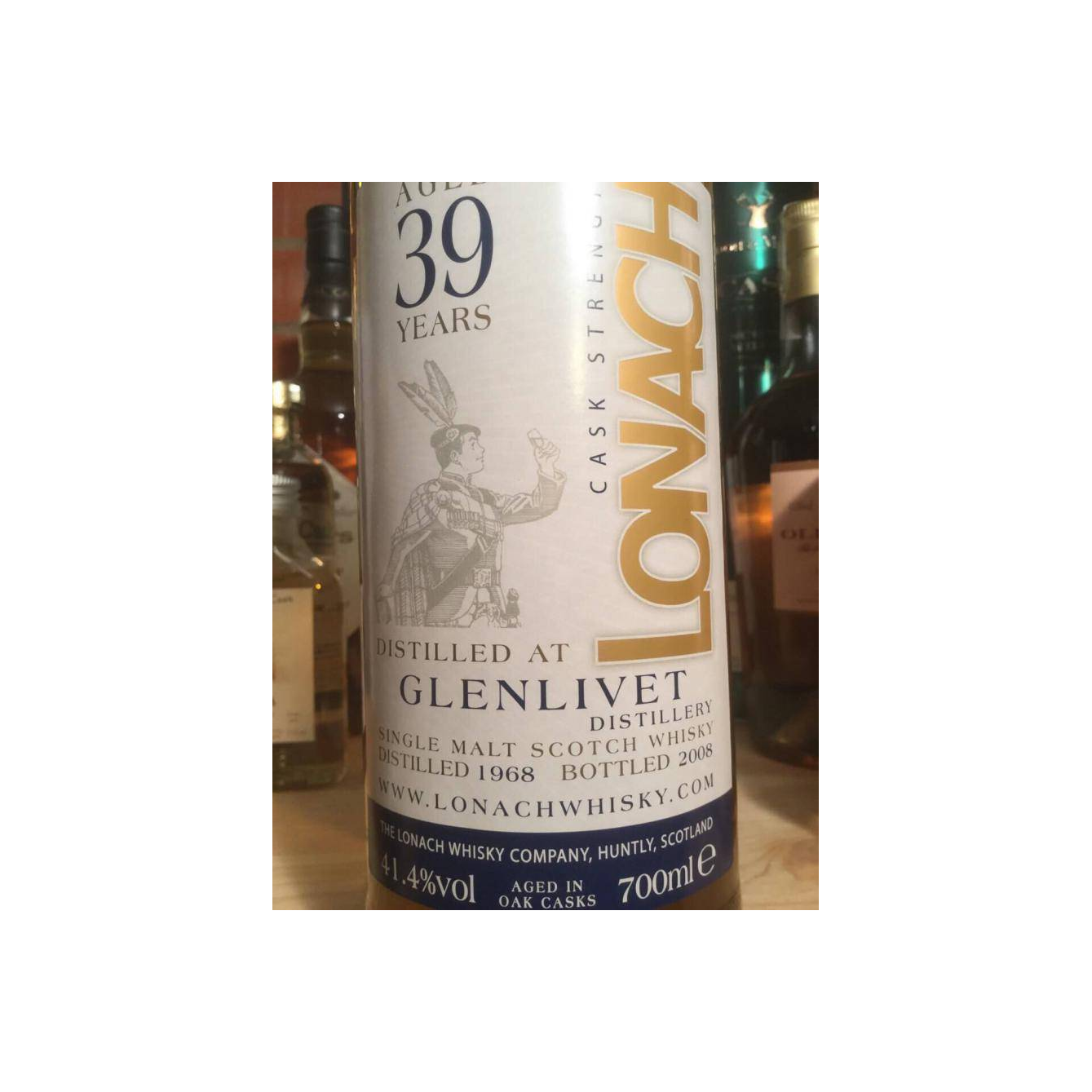The Glenlivet 1968 39 Years Single Malt Whisky