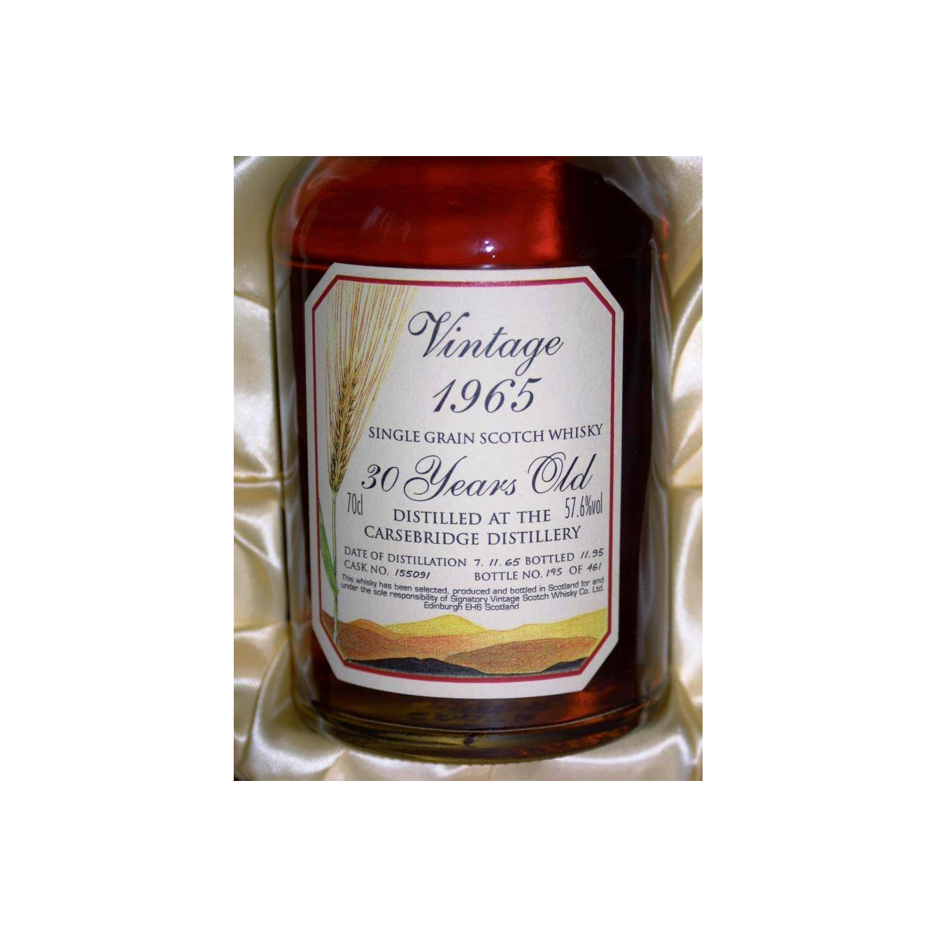 Carsebridge Vintage Collection - Dumpy 1965 30 Years Single Grain Whisky 2