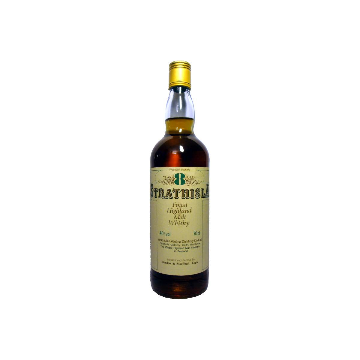 Strathisla 8 Years Single Malt Whisky
