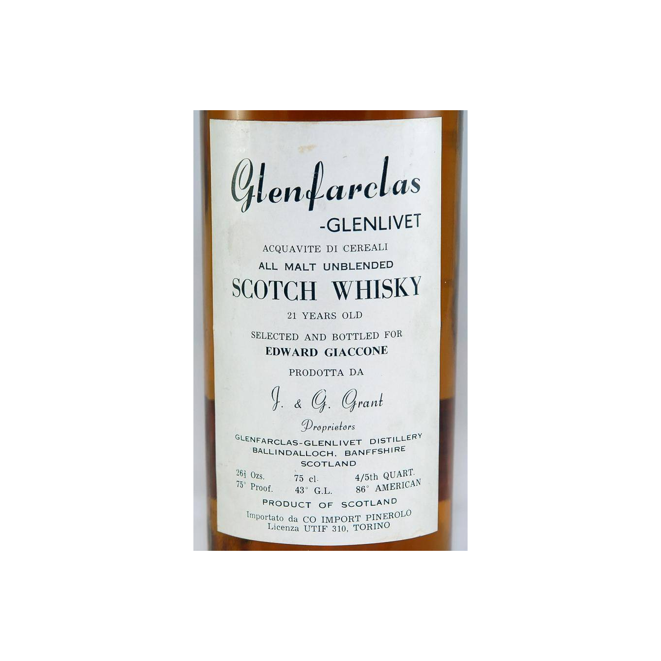 Glenfarclas 21 Years Single Malt Whisky 2