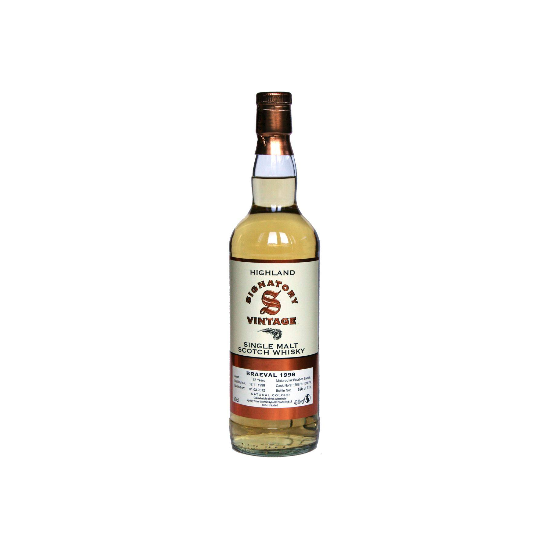 Braeval Vintage Collection 1998 13 Years Single Malt Whisky