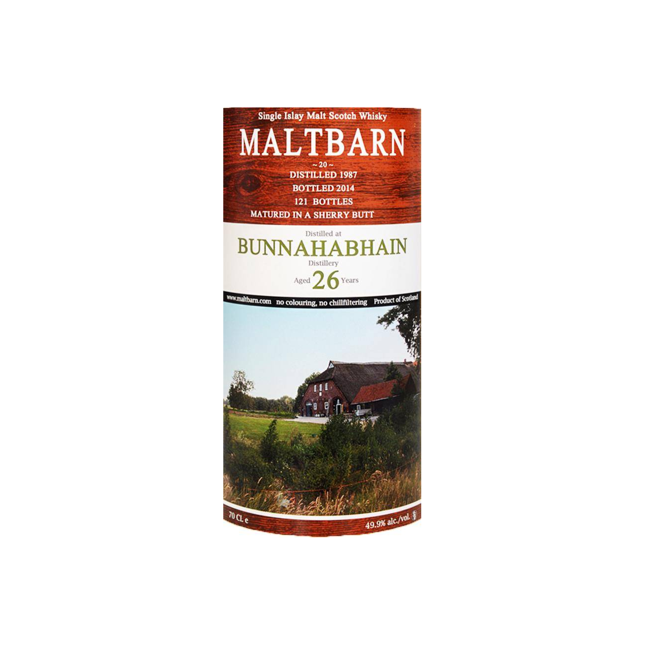 Bunnahabhain 1987 26 Years Single Malt Whisky 2