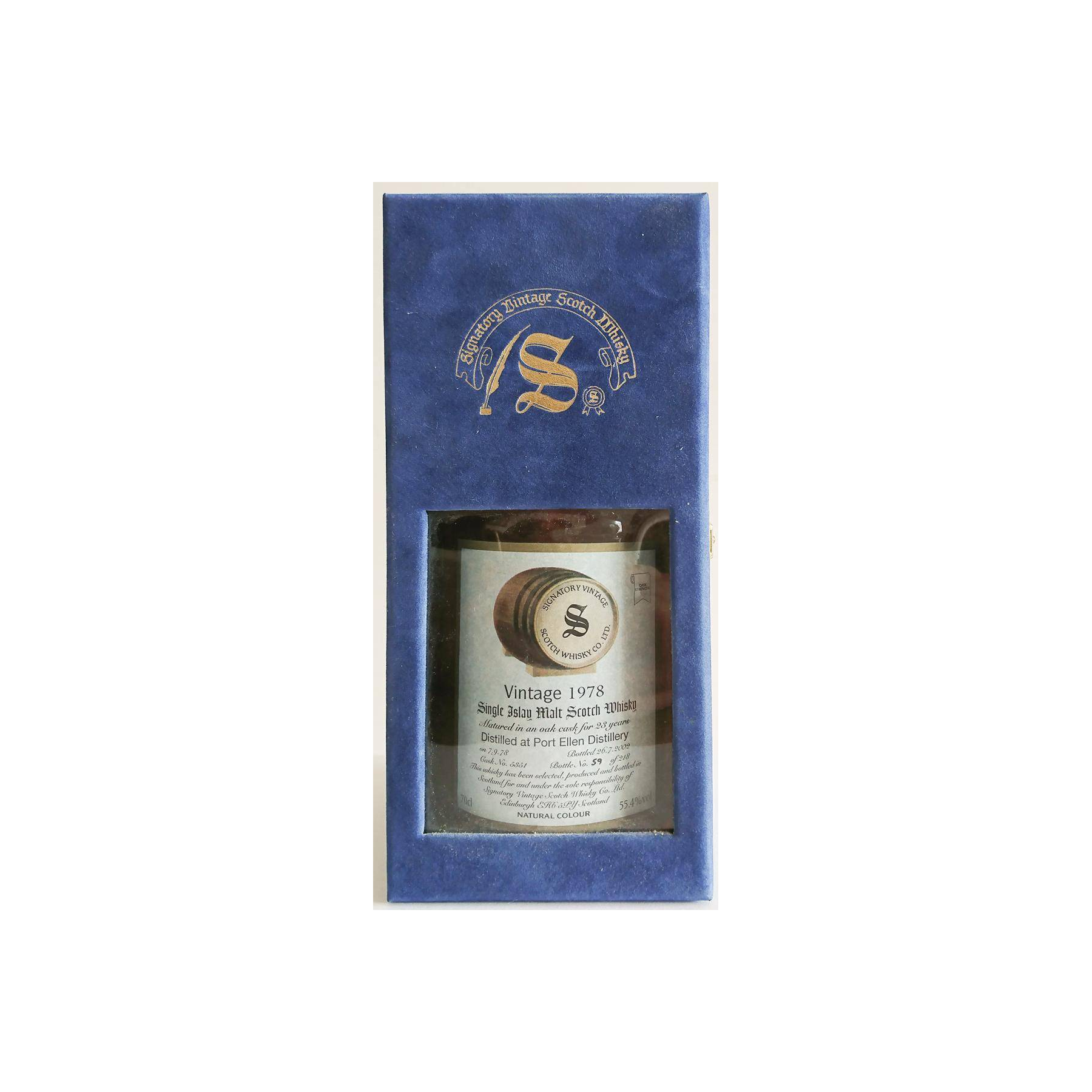 Port Ellen Vintage Collection - Dumpy 1978 23 Years Single Malt Whisky 2