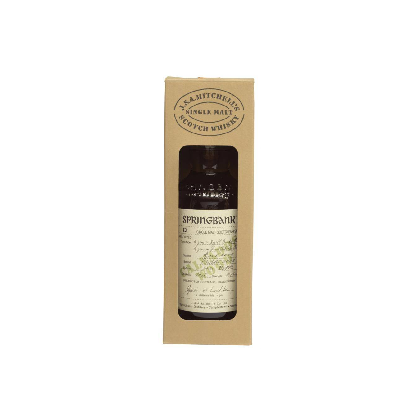 Springbank 2000 12 Years Single Malt Whisky 3