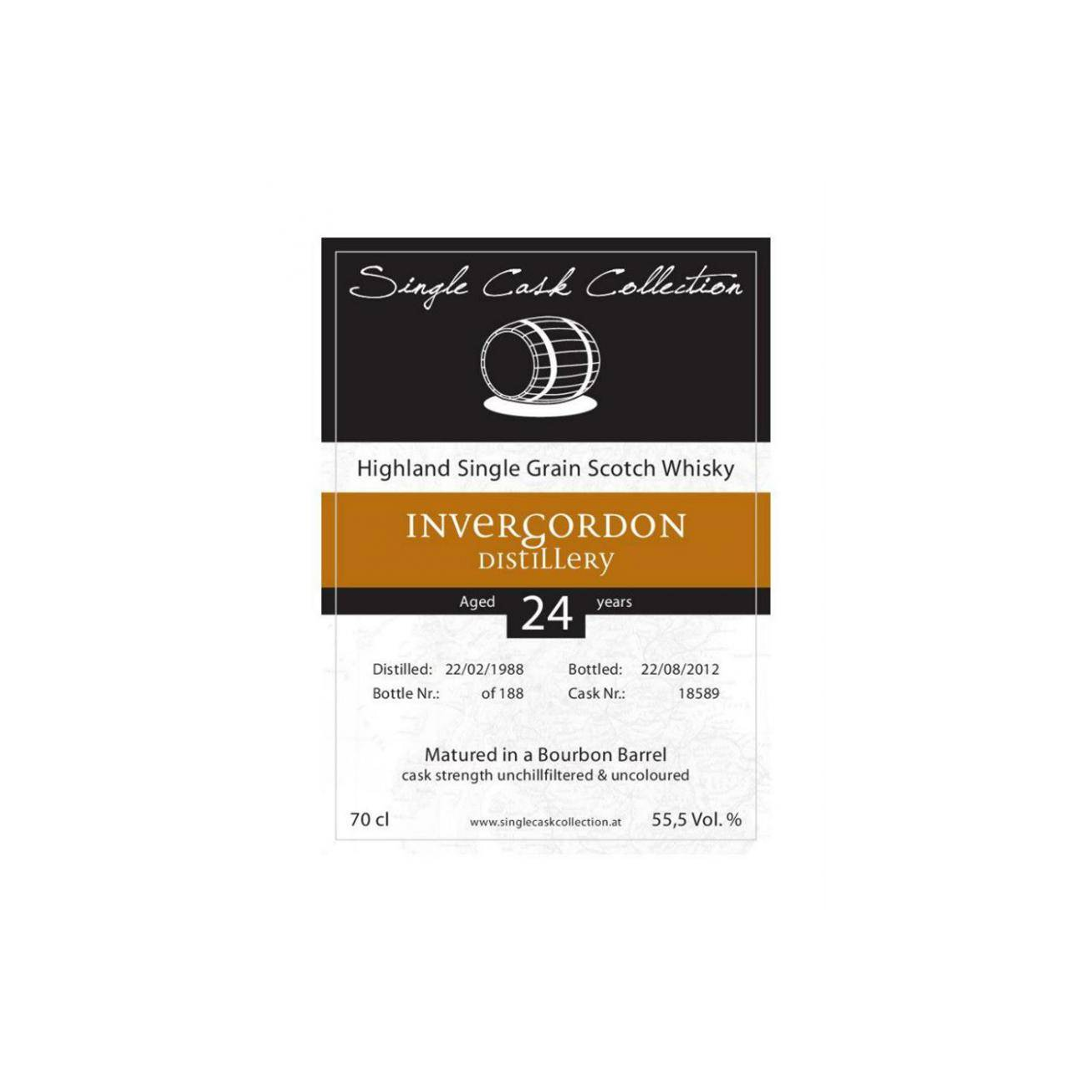 Invergordon 1988 24 Years Single Grain Whisky 2