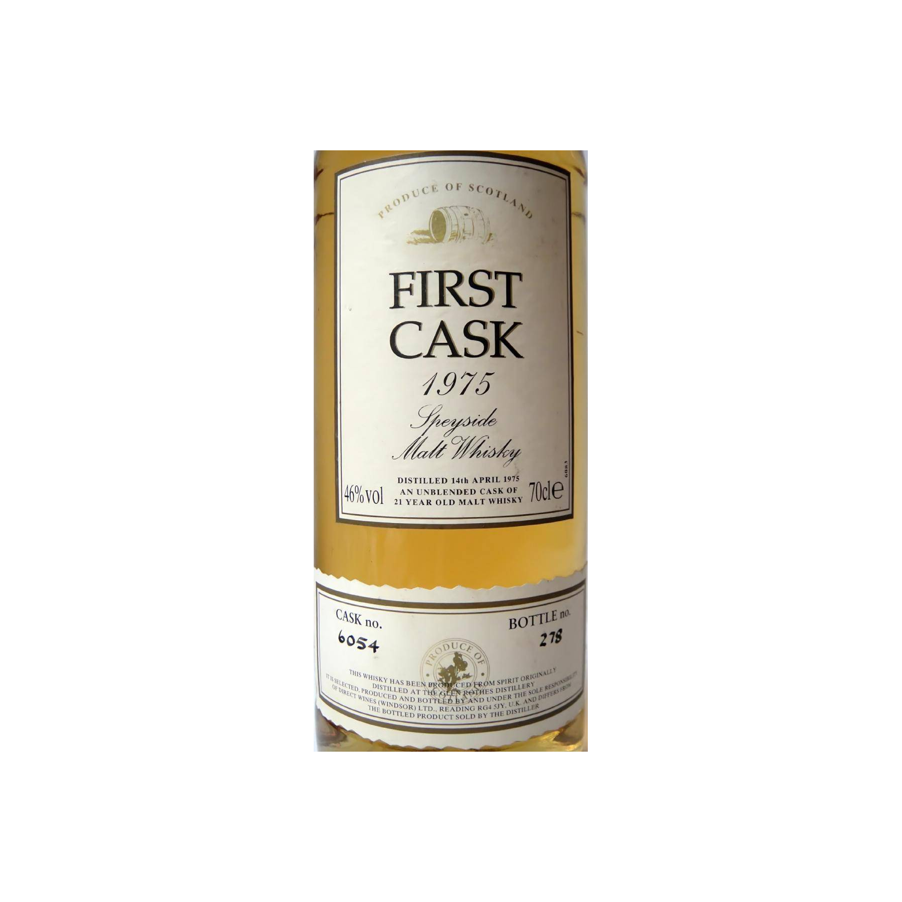 The Glenrothes 1975 21 Years Single Malt Whisky 2