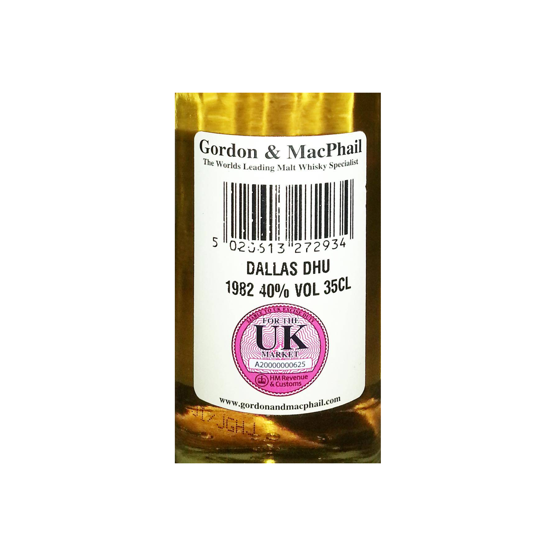 Dallas Dhu Licensed Bottling 1982 27 Years Single Malt Whisky 2